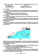 Đề kiểm tra học kỳ II môn Vật lý Lớp 9 - Năm học 2017-2018 - Sở giáo dục và đào tạo Lạng Sơn